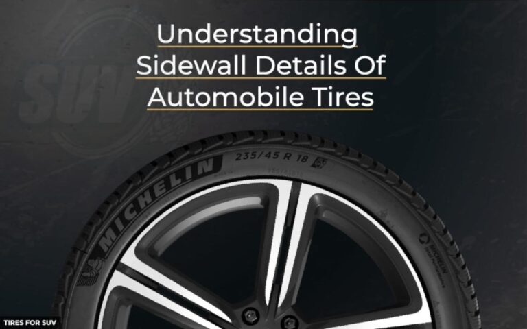 Understanding Sidewall Details of Car Tires